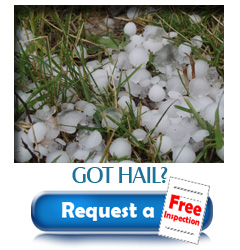 Do you have hail damage to your roof? Request a free roof inspection from Turco Roofing